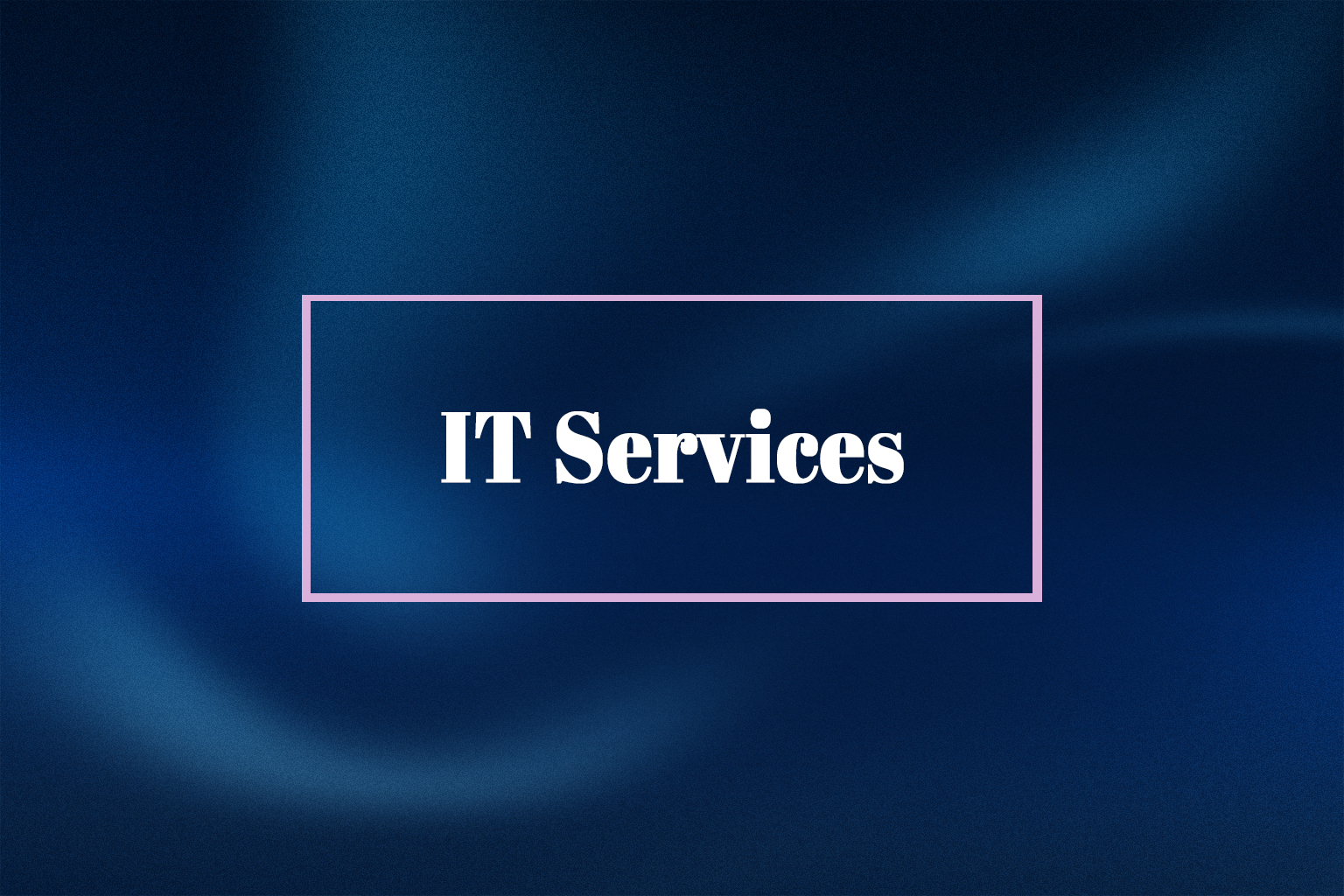 IT SERVICES